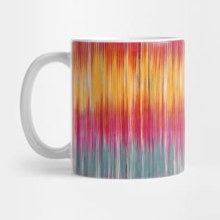 Colorful ikat tie dye pattern Mug